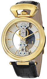 Stührling Original Srebrny/Skóra Ø45 mm 237.33352