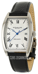 Stührling Original Srebrny/Skóra Ø36 mm 242.12152