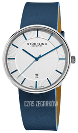 Stührling Original Classic Biały/Skóra Ø42 mm 244.3315C2