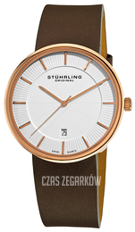 Stührling Original Srebrny/Skóra Ø42 mm 244.33452