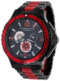 Stührling Original Aquadiver Czarny/Guma Ø48 mm 270.332T71