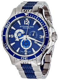 Stührling Original Aquadiver Niebieski/Guma Ø48 mm 270.332U76