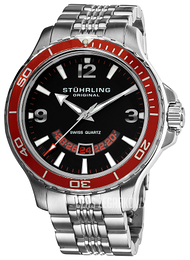 Stührling Original Aquadiver Czarny/Stal Ø49 mm 270B.331140