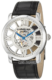 Stührling Original Classic Winchester Srebrny/Skóra Ø42 mm 280.33152