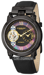 Stührling Original Emperor Czarny/Skóra Ø42 mm 291.33551