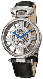 Stührling Original Srebrny/Skóra Ø41 mm 297.33152