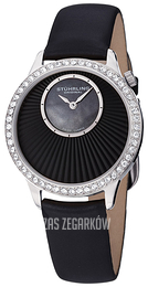 Stührling Original Vogue Czarny/Skóra Ø34 mm 336.12151S