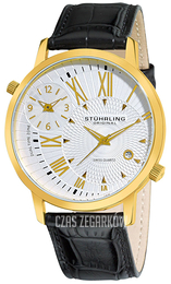 Stührling Original Srebrny/Skóra Ø44 mm 343.33352