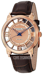 Stührling Original Classic Winchester Różowe złoto/Skóra Ø42 mm 360G.3345K14