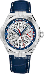 Stührling Original Legacy Srebrny/Skóra Ø44 mm 379.02