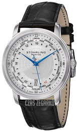 Stührling Original Prestige Srebrny/Skóra Ø41.7 mm 383.33152