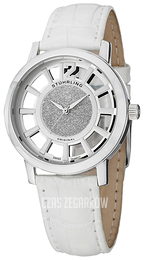 Stührling Original Srebrny/Skóra Ø34 mm 388L.SET.01