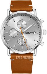 Stührling Original Monaco Srebrny/Skóra Ø38 mm 3903.1