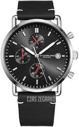 Stührling Original Monaco Czarny/Skóra Ø38 mm 3903.2