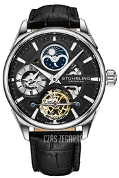 Stührling Original Legacy Czarny/Skóra Ø42.5 mm 3918.2