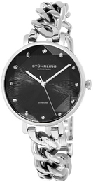 Stührling Original Vogue Czarny/Stal Ø38 mm 3937.2