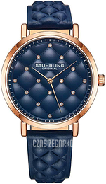 Stührling Original Audrey Niebieski/Skóra Ø38 mm 3945.4