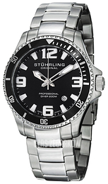 Stührling Original Czarny/Stal Ø42 mm 395.33B11