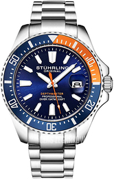 Stührling Original Aquadiver Niebieski/Stal Ø42 mm 3950A.12