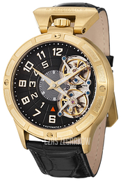 Stührling Original Symphony Czarny/Skóra Ø46 mm 397.33351