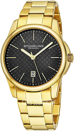 Stührling Original Symphony Czarny/Stal w odcieniu złota Ø42 mm 3970.4