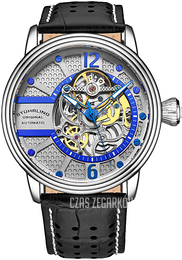 Stührling Original Prospero Szary/Skóra Ø44 mm 3971.4