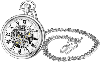 Stührling Original Vintage Srebrny Ø48 mm 3980.1