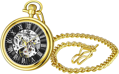 Stührling Original Vintage Czarny Ø48 mm 3980.3