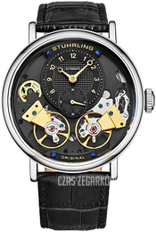 Stührling Original Legacy Czarny/Skóra Ø43 mm 3981.1