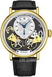 Stührling Original Legacy Srebrny/Skóra Ø43 mm 3981.3