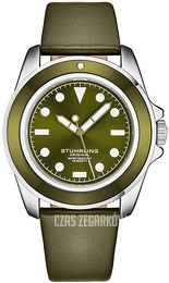 Stührling Original The Morse Zielony/Skóra Ø42 mm 4027.3
