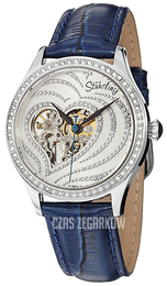 Stührling Original Srebrny/Skóra Ø36 mm 429.2215C2