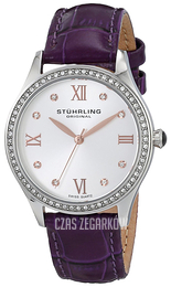 Stührling Original Vogue Srebrny/Skóra Ø36 mm 431.02