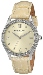 Stührling Original Vogue Szampański/Skóra Ø36 mm 431.03