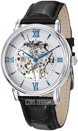 Stührling Original Classic Srebrny/Skóra Ø40 mm 458G2.33152Set