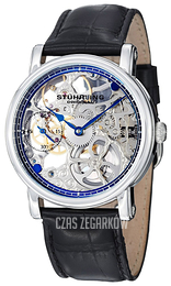 Stührling Original Srebrny/Skóra Ø42 mm 460G.331516