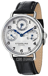 Stührling Original Srebrny/Skóra Ø42 mm 467.33152
