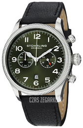 Stührling Original Zielony/Skóra Ø42 mm 482.33155