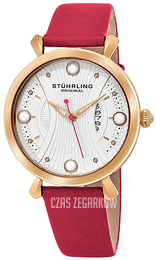 Stührling Original Symphony Srebrny/Skóra Ø36 mm 489.03