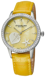 Stührling Original Vogue Żółty/Skóra Ø34 mm 521.1115G95