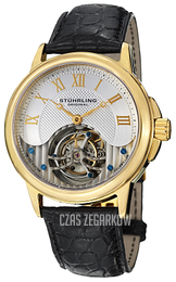 Stührling Original Tourbillon Srebrny/Skóra Ø42 mm 541.333X2