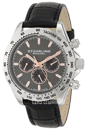 Stührling Original Classic Triumph Szary/Skóra Ø42 mm 564L.01