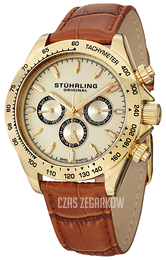 Stührling Original Classic Szampański/Skóra Ø42 mm 564L.02