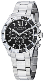 Stührling Original Aquadiver Czarny/Stal Ø38 mm 591.02