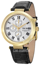 Stührling Original Srebrny/Skóra Ø42 mm 594.03