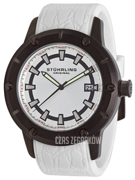 Stührling Original Torino Srebrny/Guma Ø48.5 mm 621.3356P2