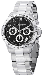 Stührling Original Concorso Czarny/Stal Ø40 mm 665B.01