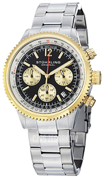 Stührling Original Czarny/Stal Ø42 mm 669B.04