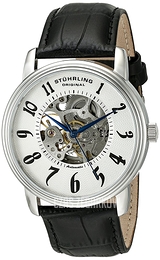 Stührling Original Romeo Srebrny/Skóra Ø45 mm 707G.33152