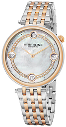 Stührling Original Symphony Srebrny/Stal w kolorze różowego złota Ø38 mm 716.03